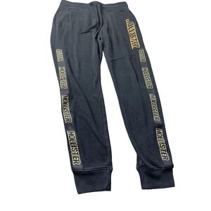 HOLLISTER RETRO Y2K BLACK JOGGER SWEATPANTS UNISEX  Size Small